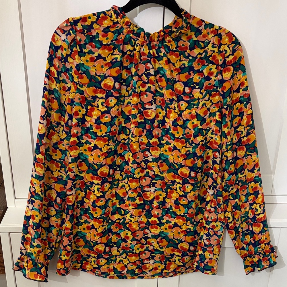 Women's Floral Blouse - Multicolor